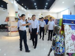 省地方金融監(jiān)管局一行到公司調研